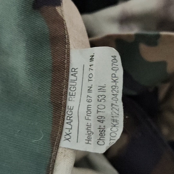 Authentic UK Army Camo Jacket - Picture 2 of 2
